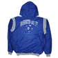Mens Blue Champion Vintage 1980s Washington & Lee University Full Zip Coat