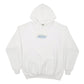 Mens White Lee Vintage 90s Hoodie Jumper