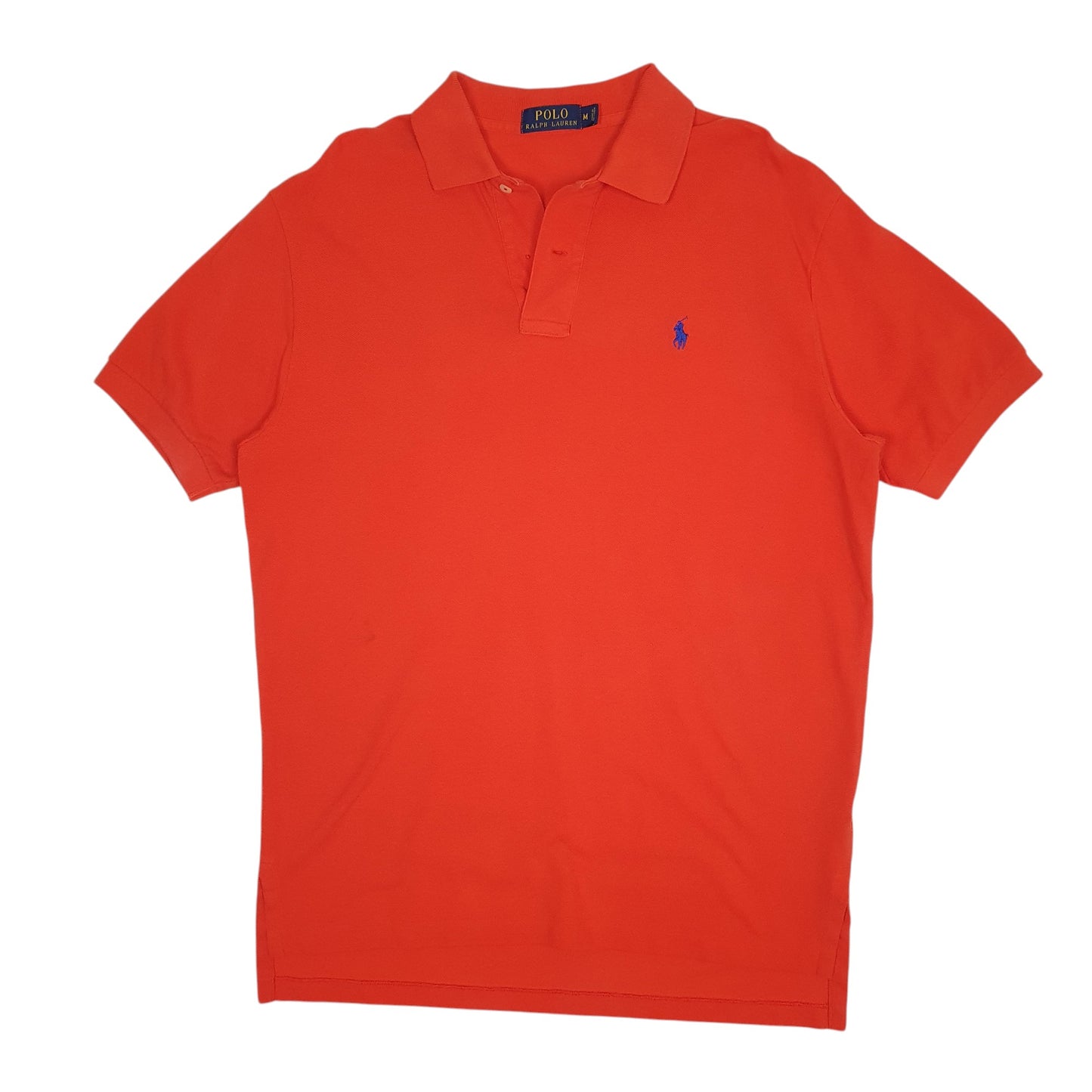 Mens Orange Polo Ralph Lauren  Short Sleeve Polo Shirt