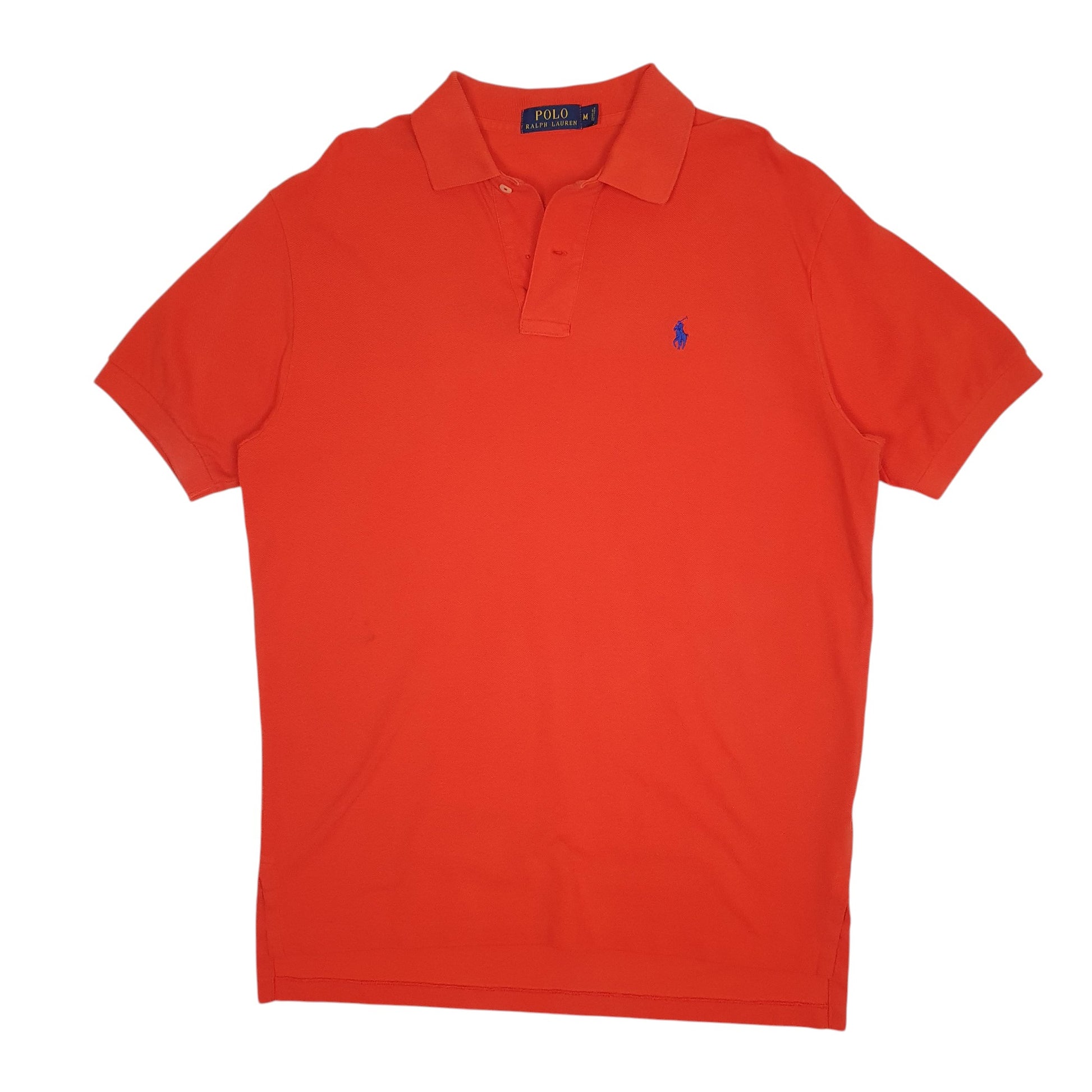 Mens Orange Polo Ralph Lauren  Short Sleeve Polo Shirt