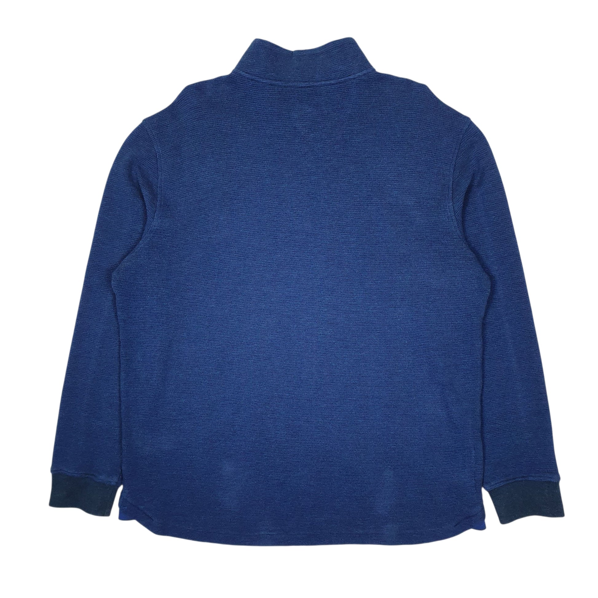 Mens Blue Robert Graham  Quarter Zip Jumper