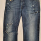 Mens Blue Diesel Stretch  Jeans