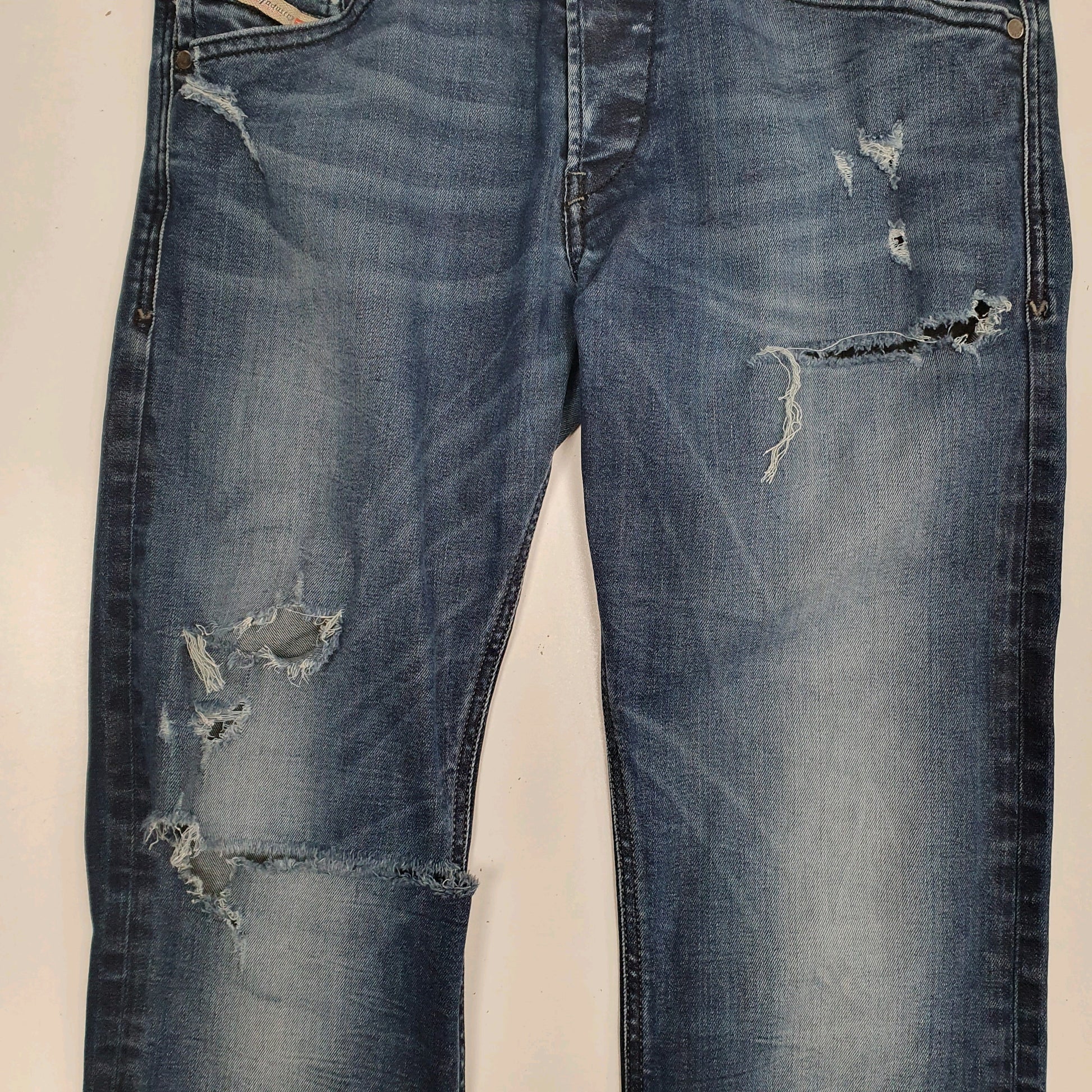 Mens Blue Diesel Stretch  Jeans