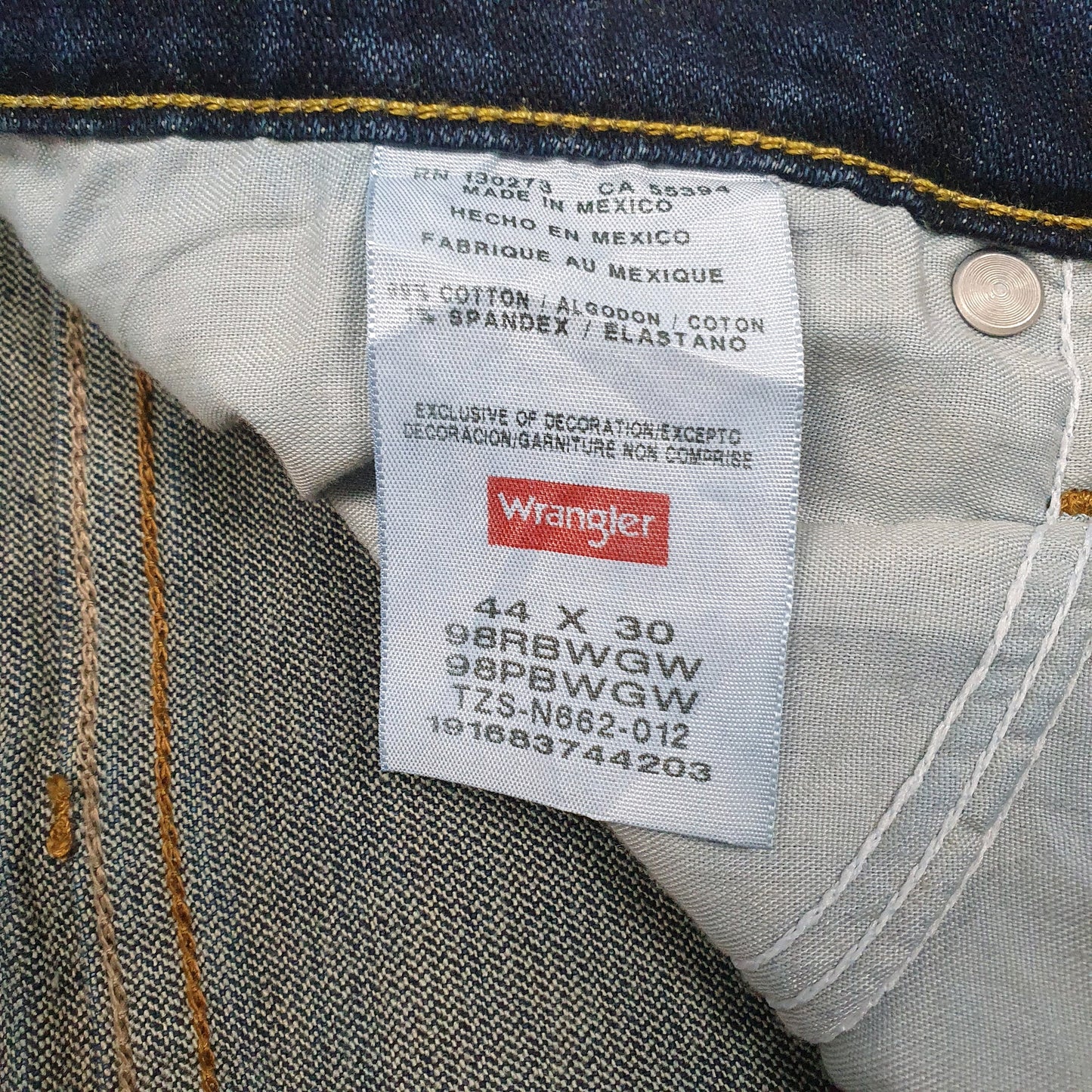 Mens Blue Wrangler   Jeans