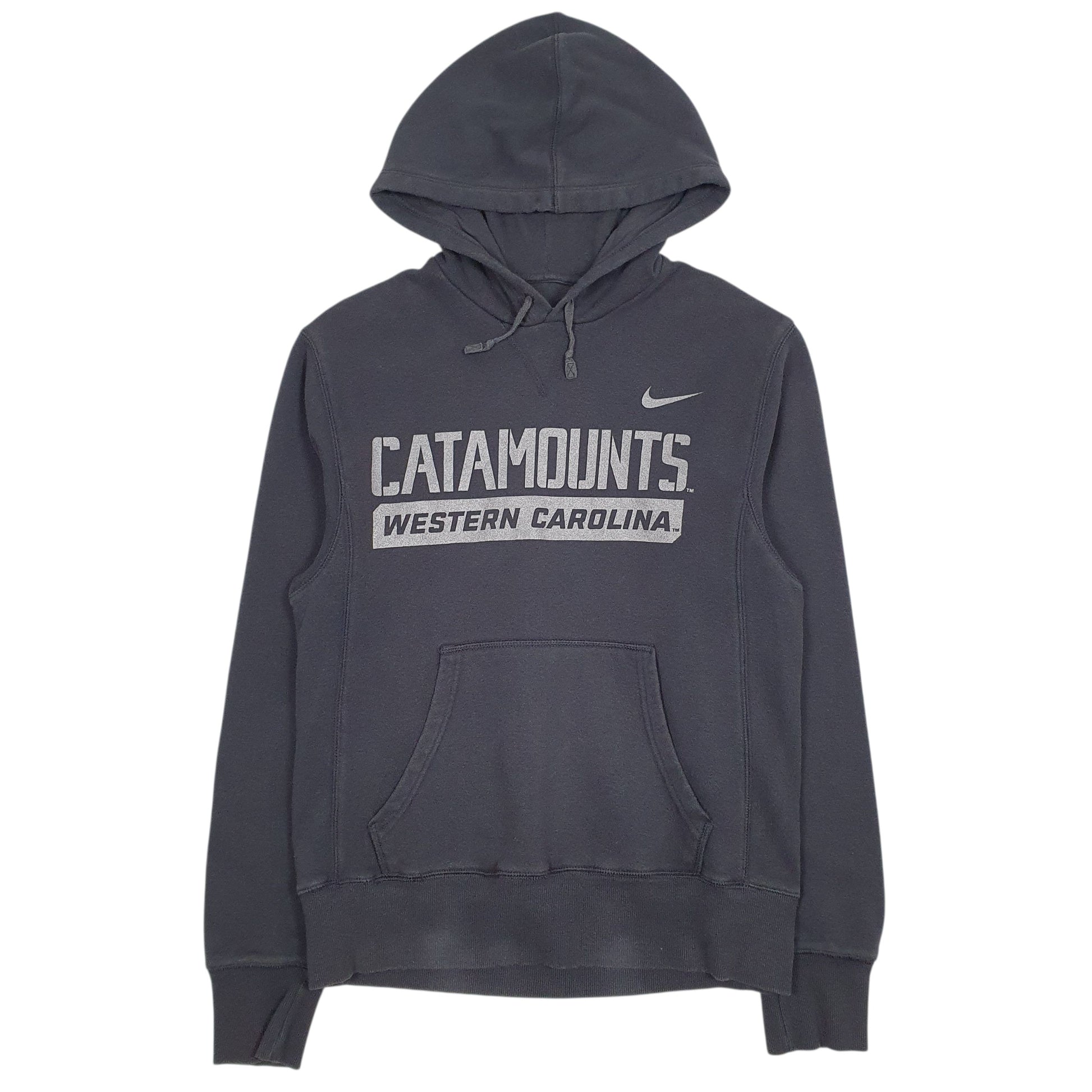 Mens Grey Nike Catamounts Western Carolina Hoodie Jumper
