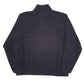 Mens Black Nautica  Quarter Zip Jumper