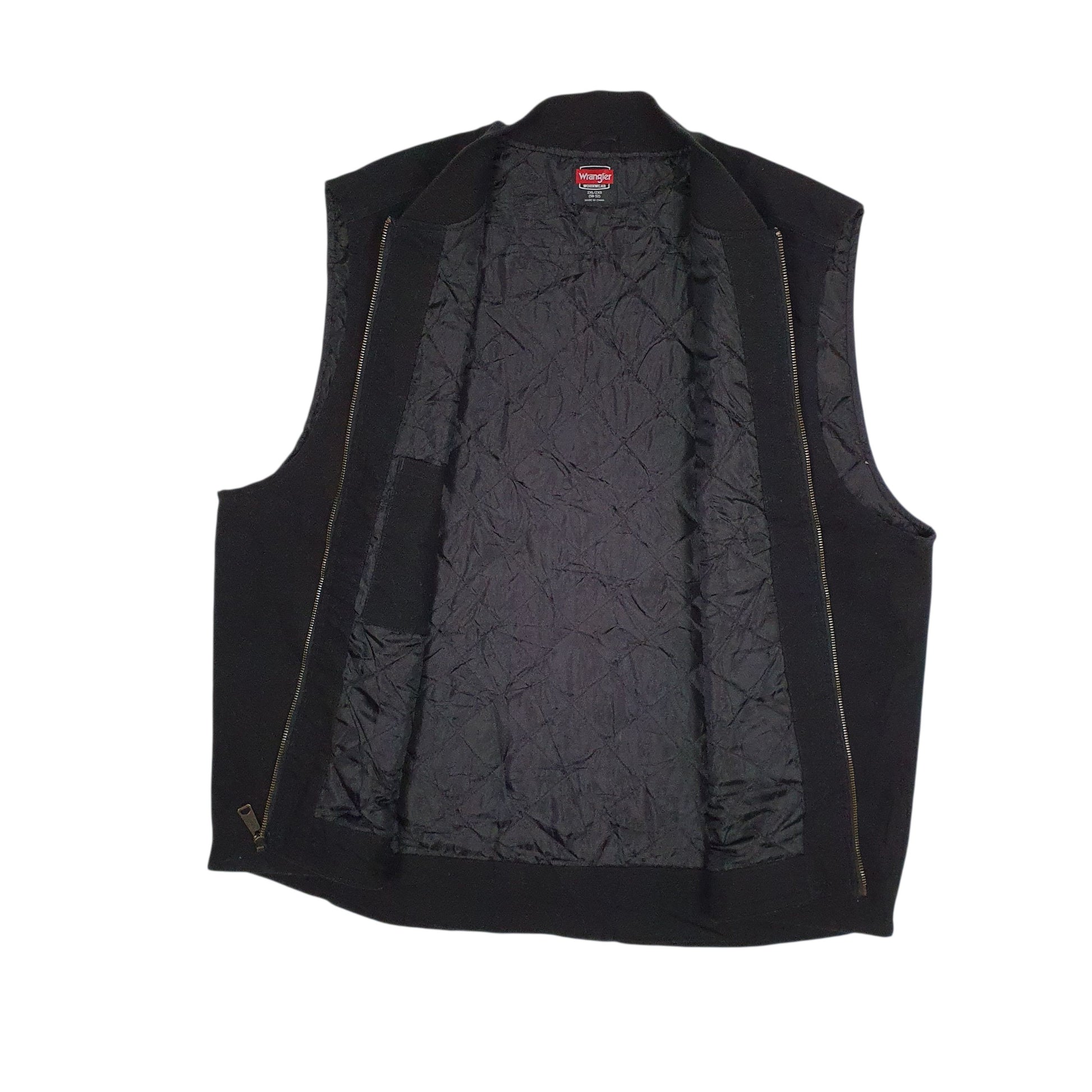 Mens Black Wrangler Workwear  Coat