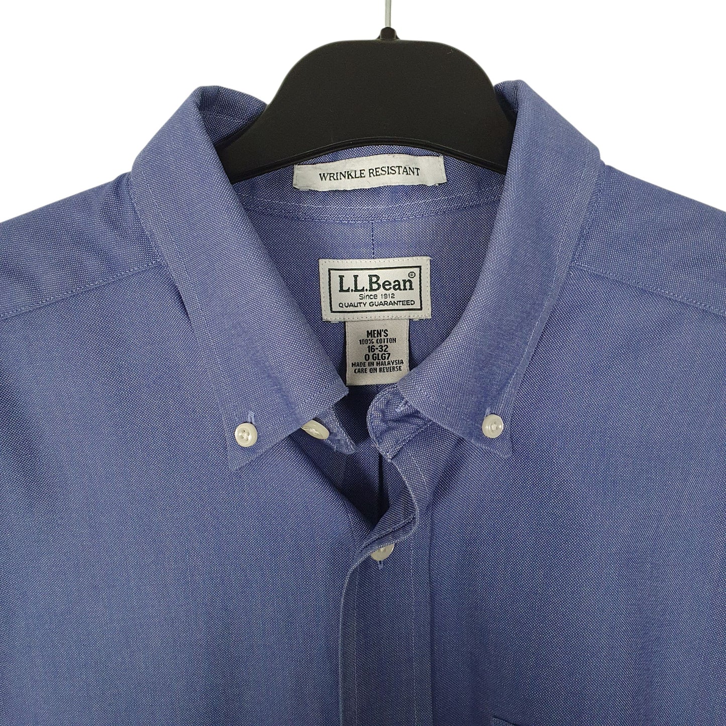 Mens Blue L.L.Bean   Shirt