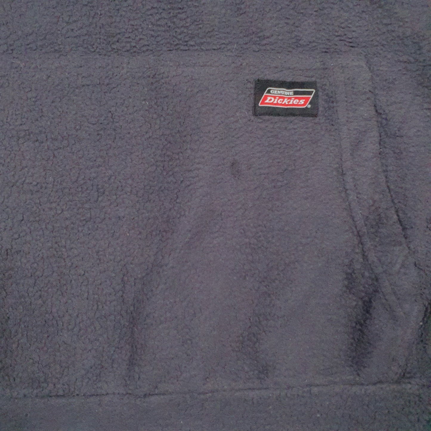 Mens Grey Dickies Sherpa Hoodie Jumper