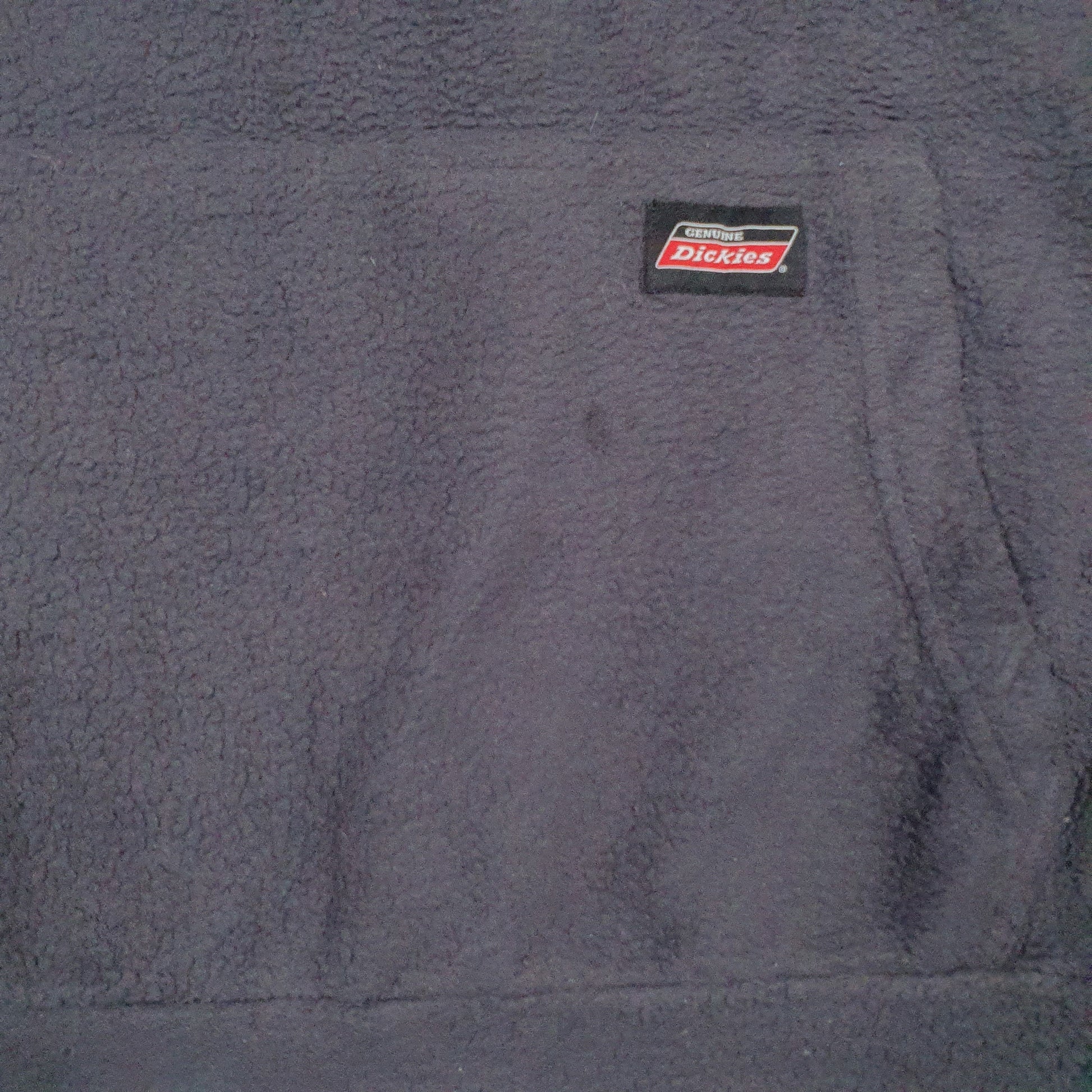 Mens Grey Dickies Sherpa Hoodie Jumper