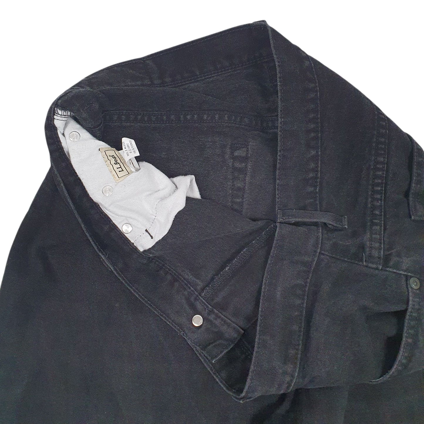 Womens Black L.L.Bean Vintage 90s  Jeans