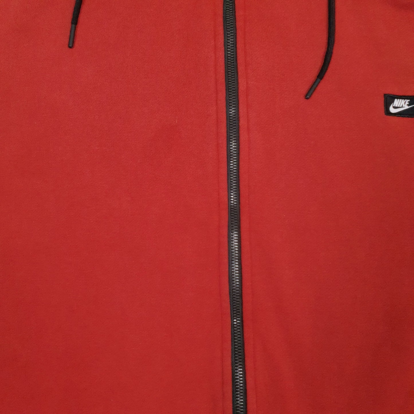 Mens Orange Nike  Full Zip Jumper