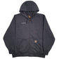 Mens Grey Carhartt  Full Zip Jumper