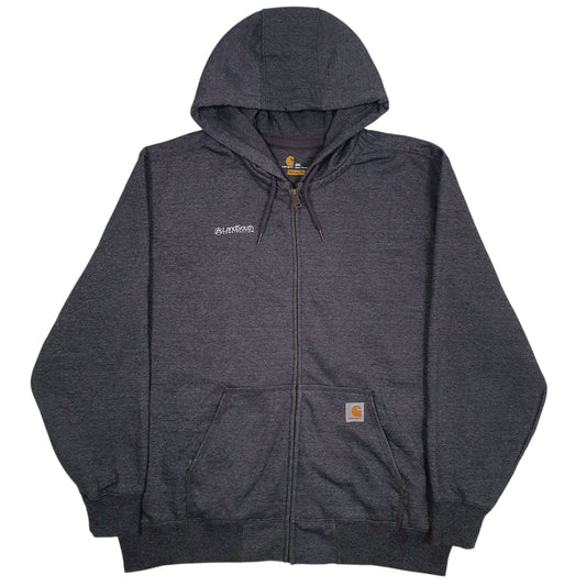 Mens Grey Carhartt  Full Zip Jumper
