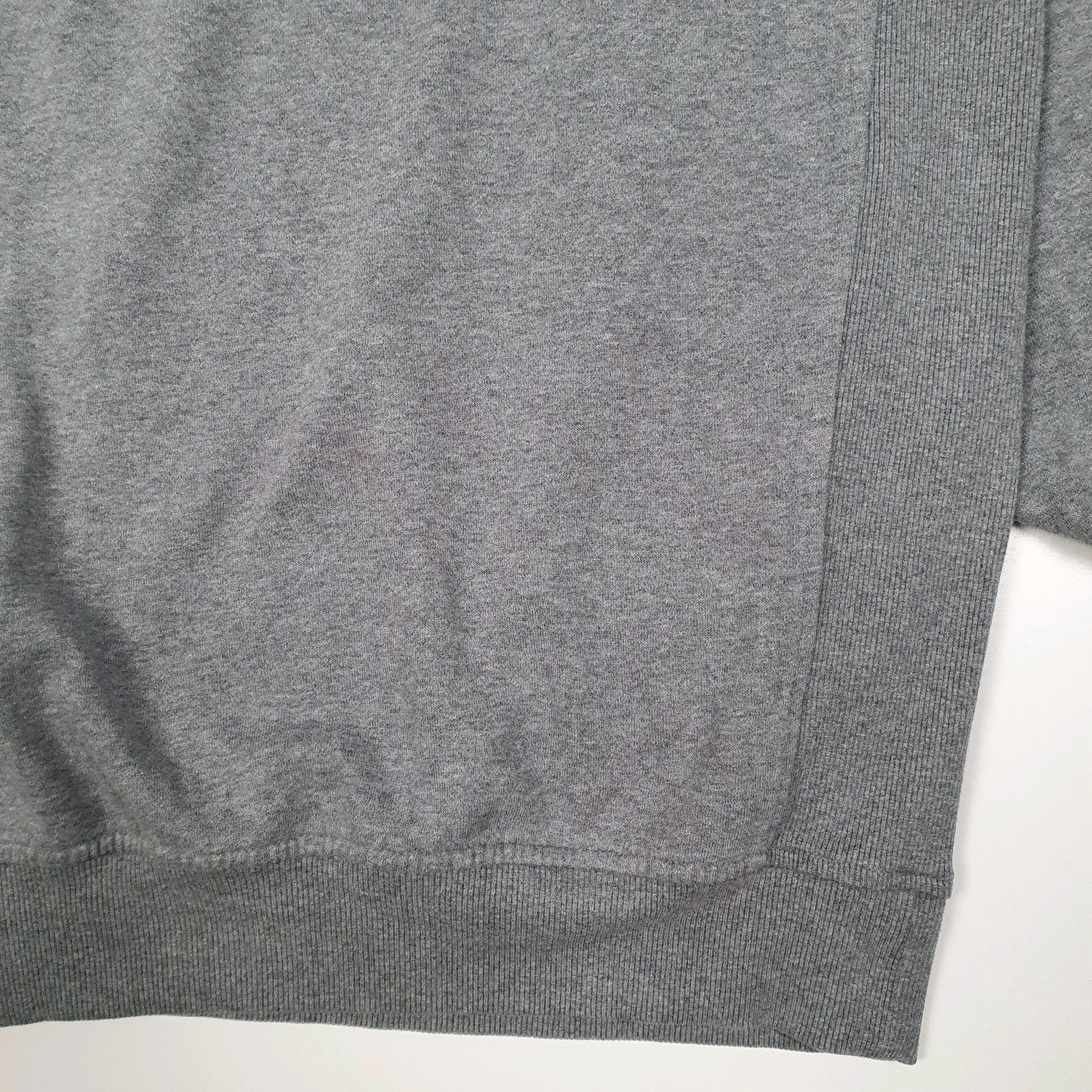 Mens Grey Nike  Quarter Zip Jumper