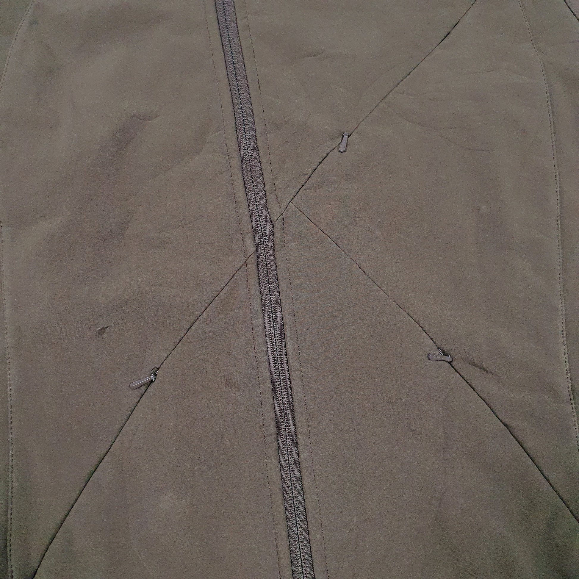 Womens Brown The North Face Apex Recco Avalanche Skiing Hoodie Coat