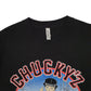 Mens Black Alstyle Chuckyz Chop Shop Cycles  T Shirt