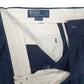 Mens Navy Polo Ralph Lauren Ethan Pant Double Pleated  Trousers