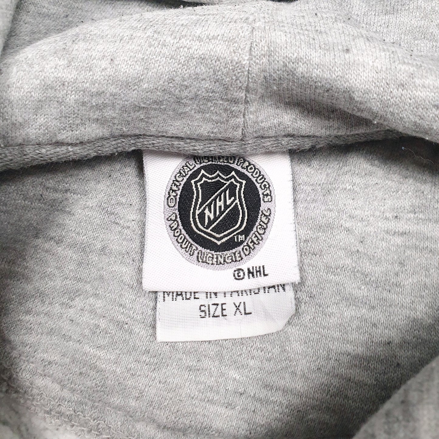 Mens Grey NHL Pittsburgh Penguins Hoodie Jumper