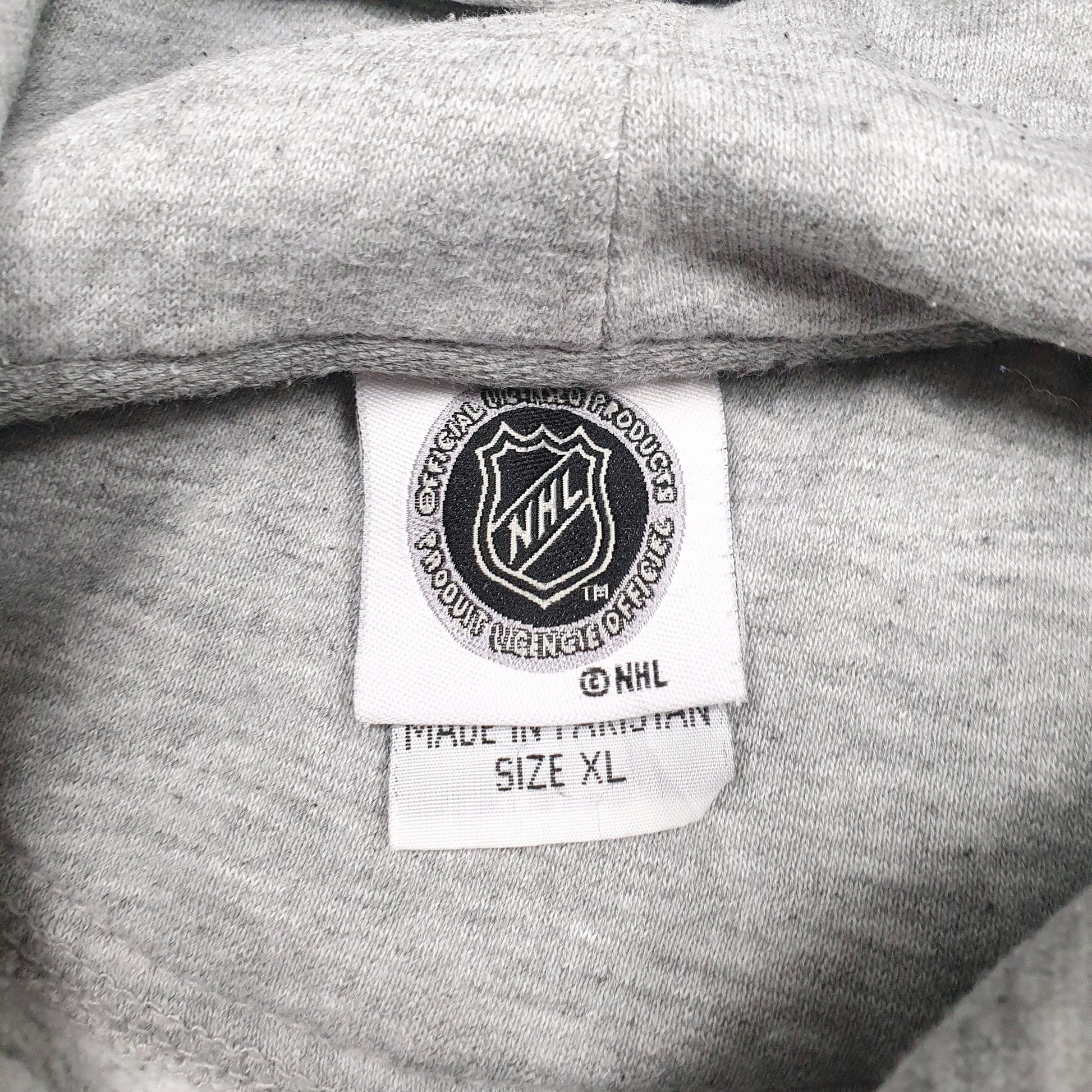 Mens Grey NHL Pittsburgh Penguins Hoodie Jumper