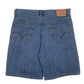 Mens Blue Levis 550 Relaxed Fit Hoodie Shorts
