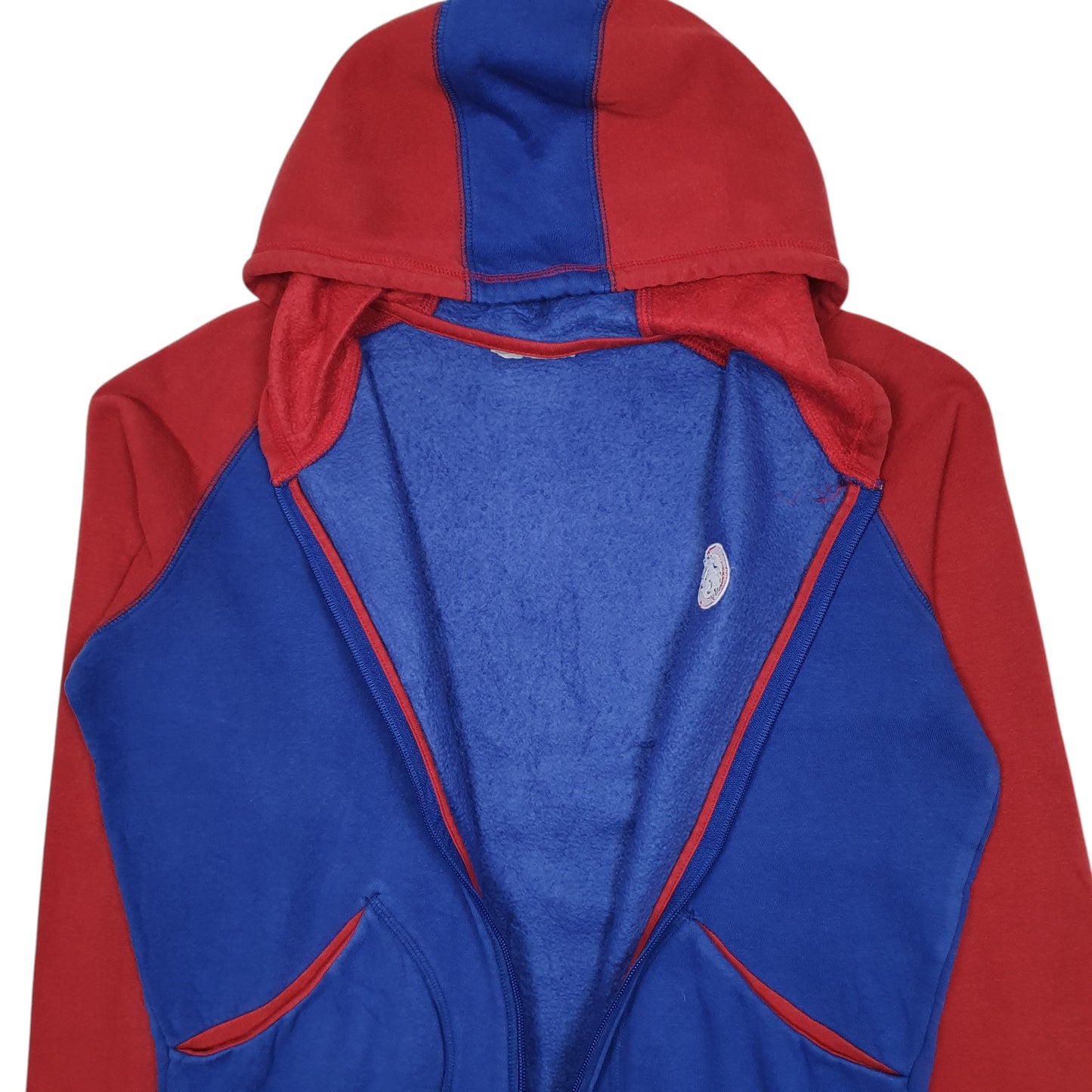 Mens Blue Nike Chicago Cubs Baseball MLB Full Zip Jumper