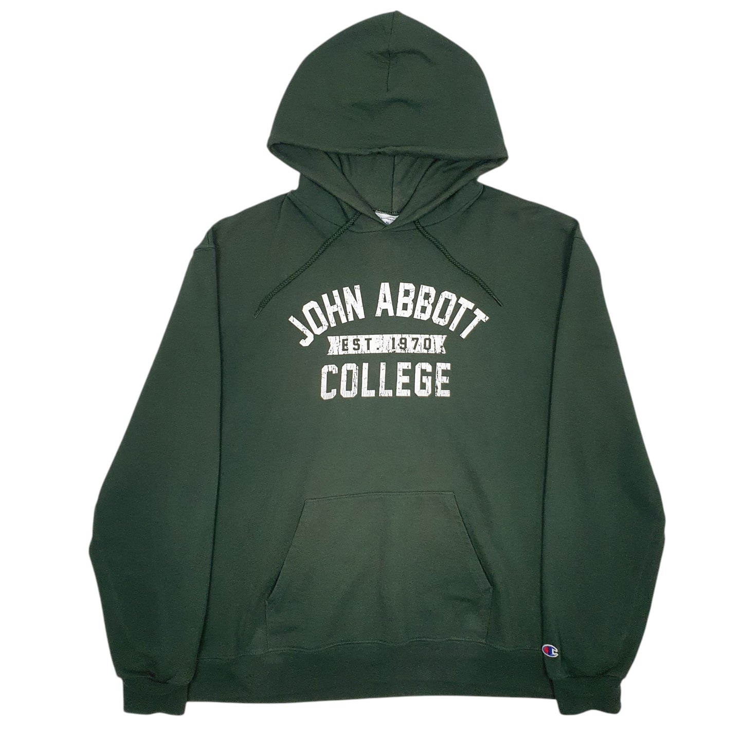Mens Green Champion  Hoodie Jumper