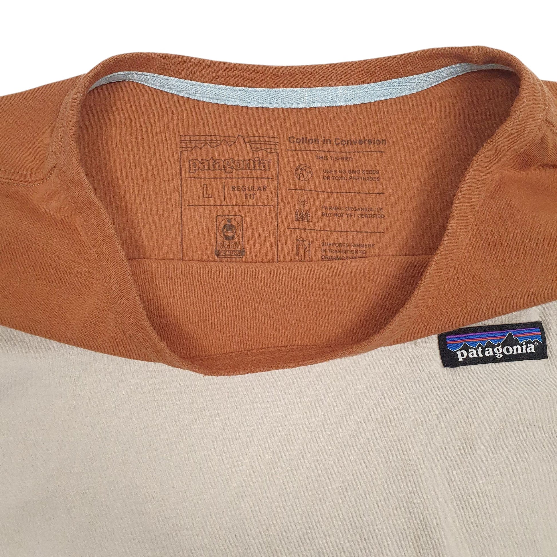 Mens Grey Patagonia   T Shirt