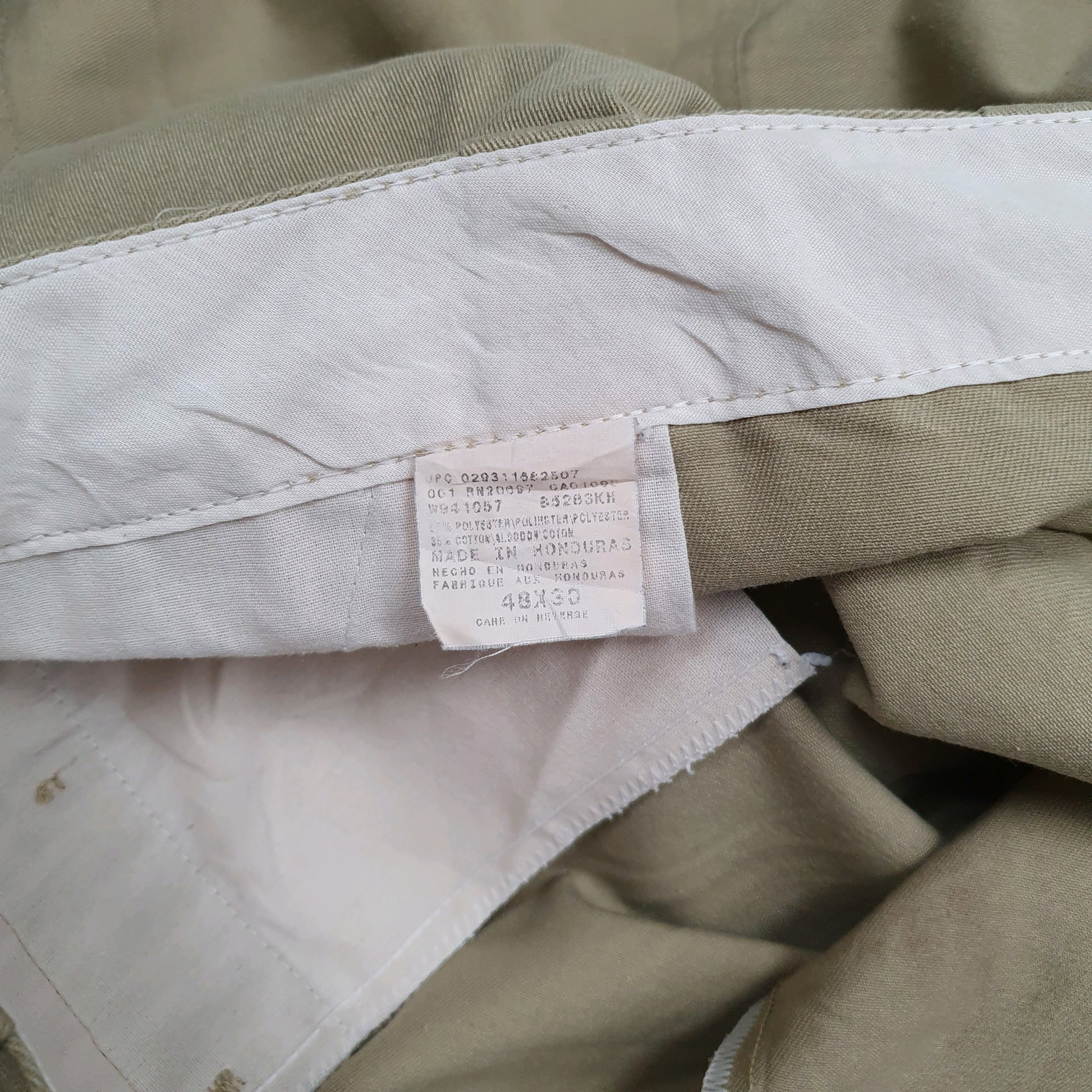 Mens Beige Dickies Workwear  Trousers