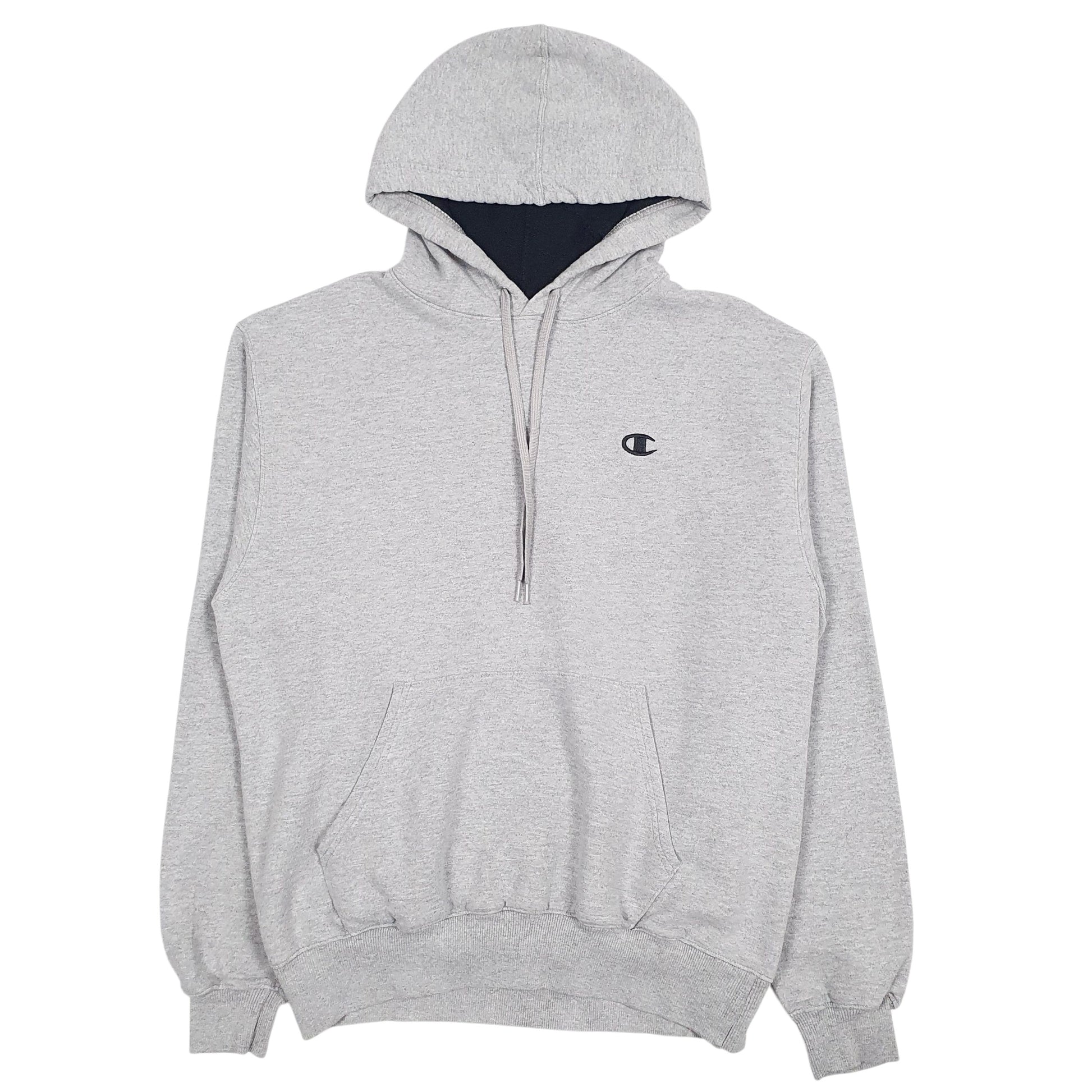 Mens Grey Champion  Hoodie Jumper