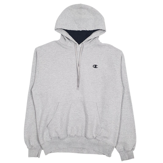 Mens Grey Champion  Hoodie Jumper
