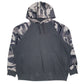 Mens Grey Starter Camo Hoodie Jumper