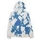 Mens Blue NFL Detroit Lions Tie Dyes Hoodie Jumper