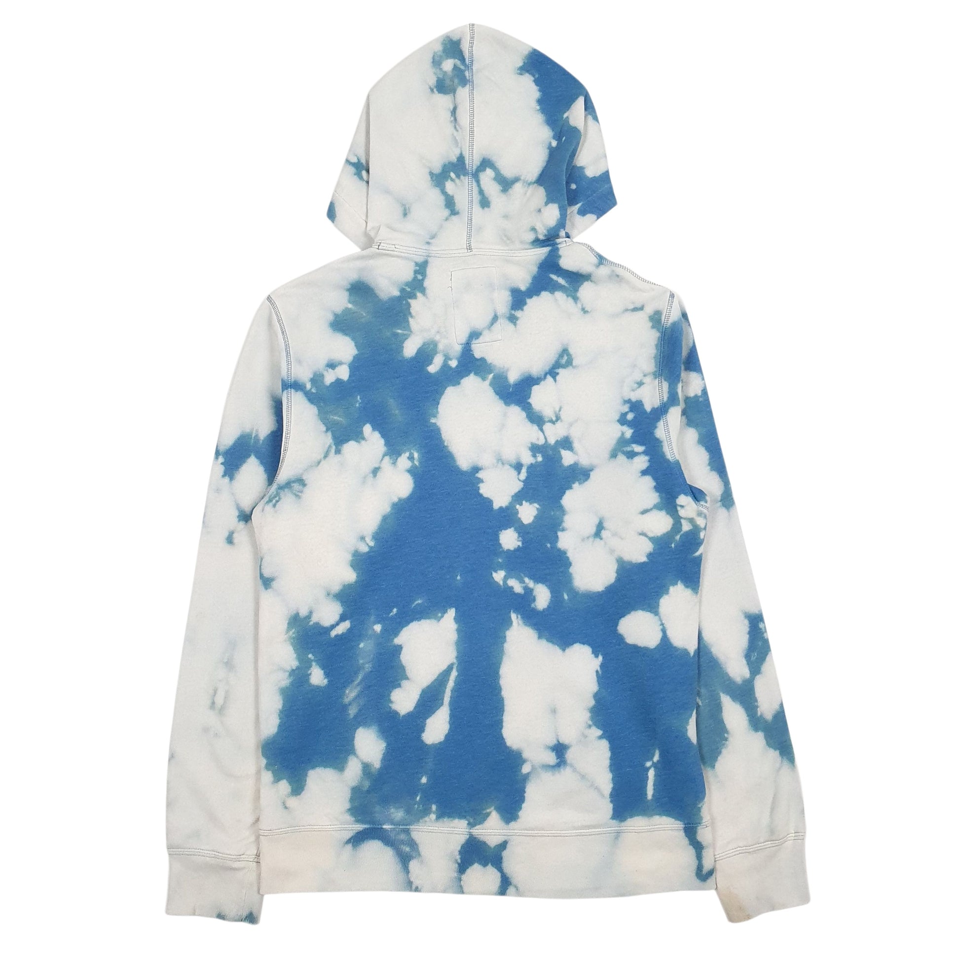 Mens Blue NFL Detroit Lions Tie Dyes Hoodie Jumper