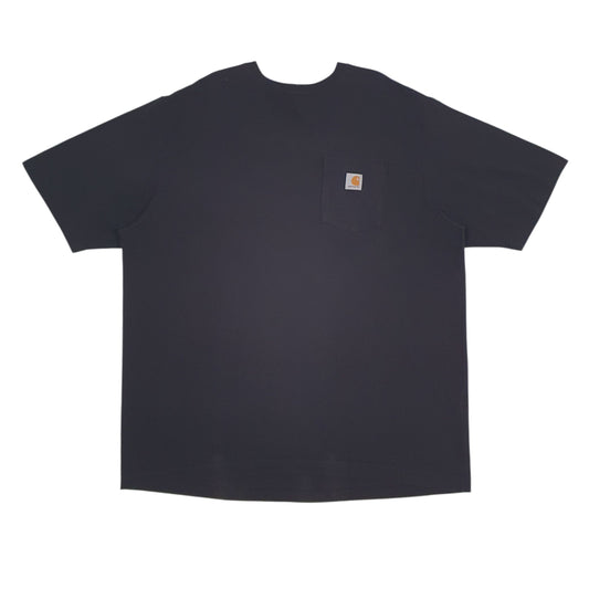 Mens Black Carhartt  Short Sleeve T Shirt