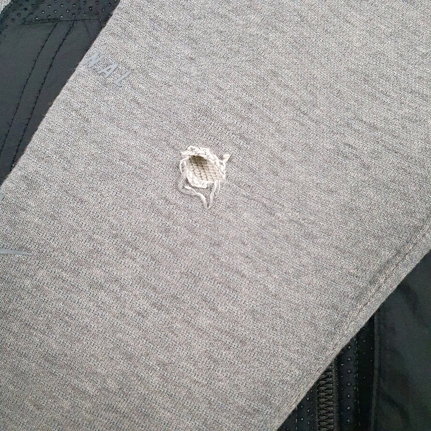 Mens Grey Nike  Full Zip Jumper