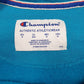 Mens Blue Champion Spellout Crewneck Jumper