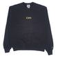 Mens Black Champion  Crewneck Jumper