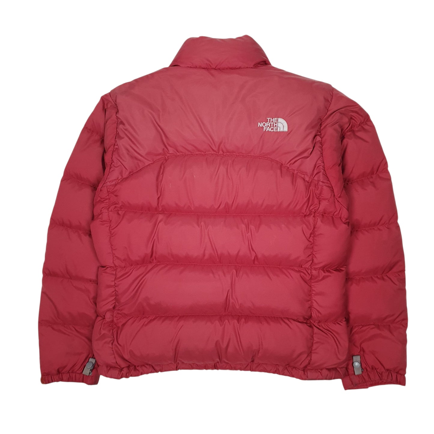 Womens Red The North Face Nuptse  Coat
