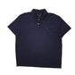 Mens Navy Tommy Hilfiger  Short Sleeve Polo Shirt