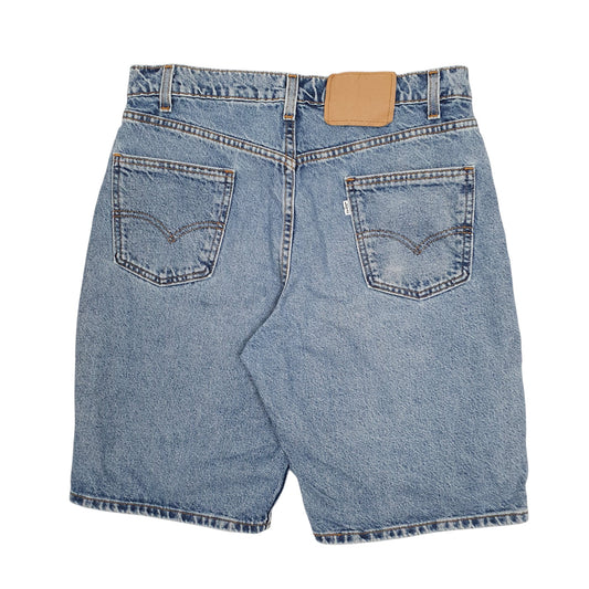 Mens Blue Levis 550 Vintage 90s  Shorts