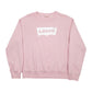 Womens Pink Levis Spellout Crewneck Jumper