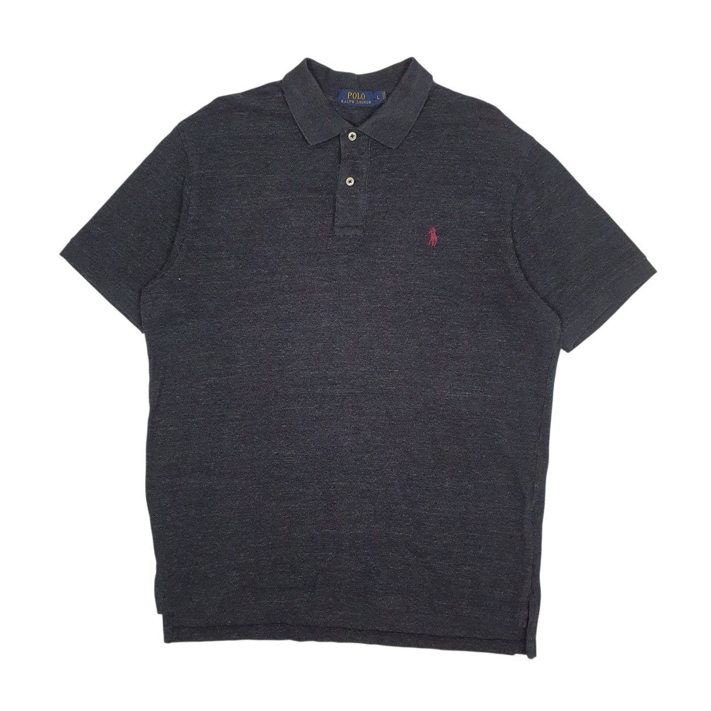 Mens Grey Polo Ralph Lauren  Short Sleeve Polo Shirt