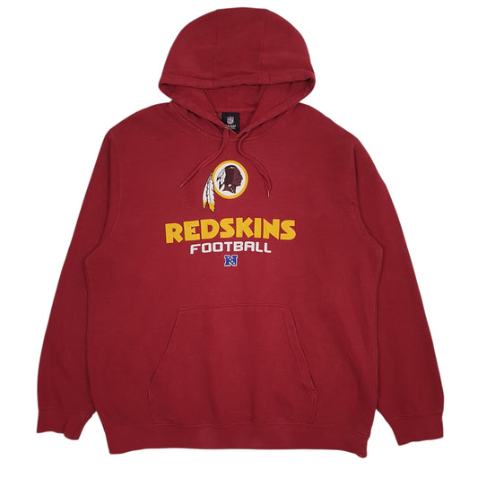 Mens Red NFL Washington Redskins Hoodie Jumper