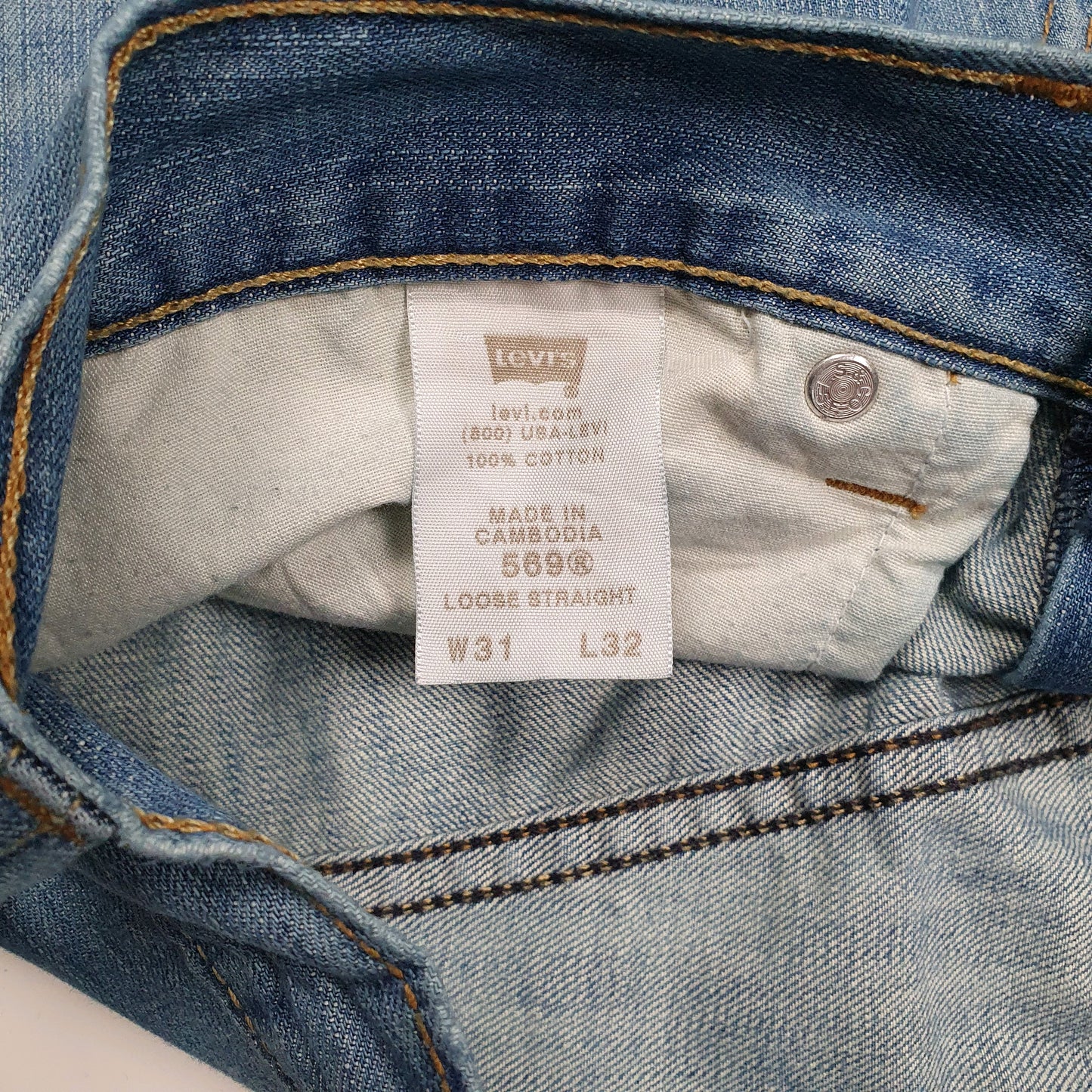 Mens Blue Levis   Jeans