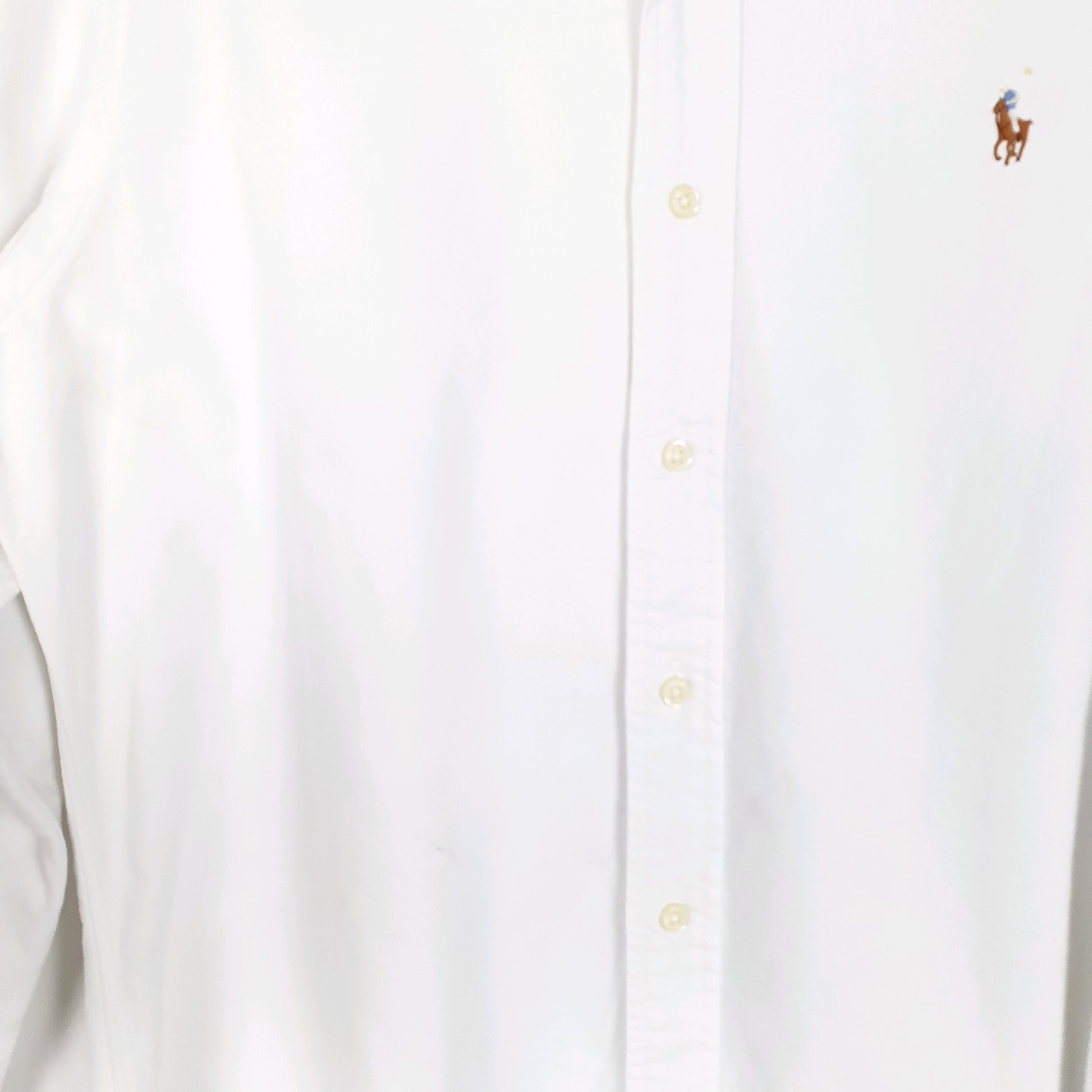 Mens White Ralph Lauren   Shirt