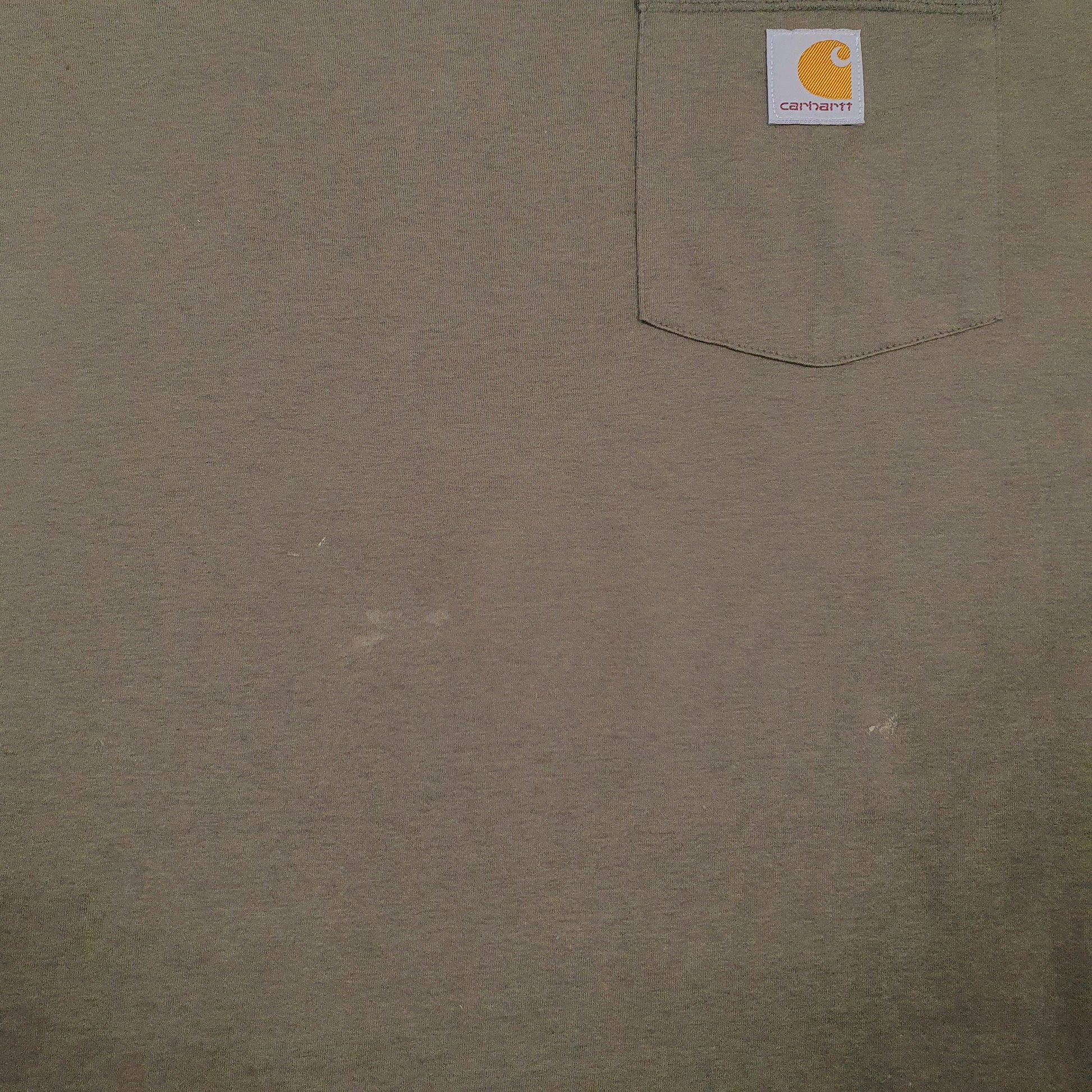Mens Green Carhartt TK4616-M  T Shirt