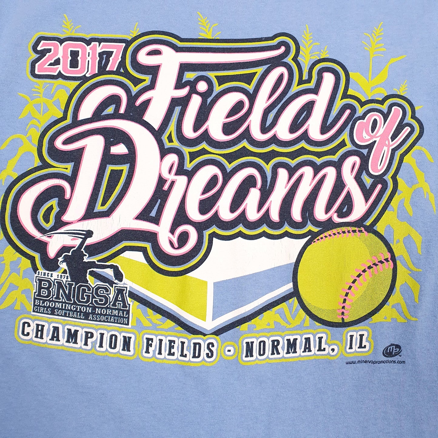 Mens Blue Gildan   T Shirt