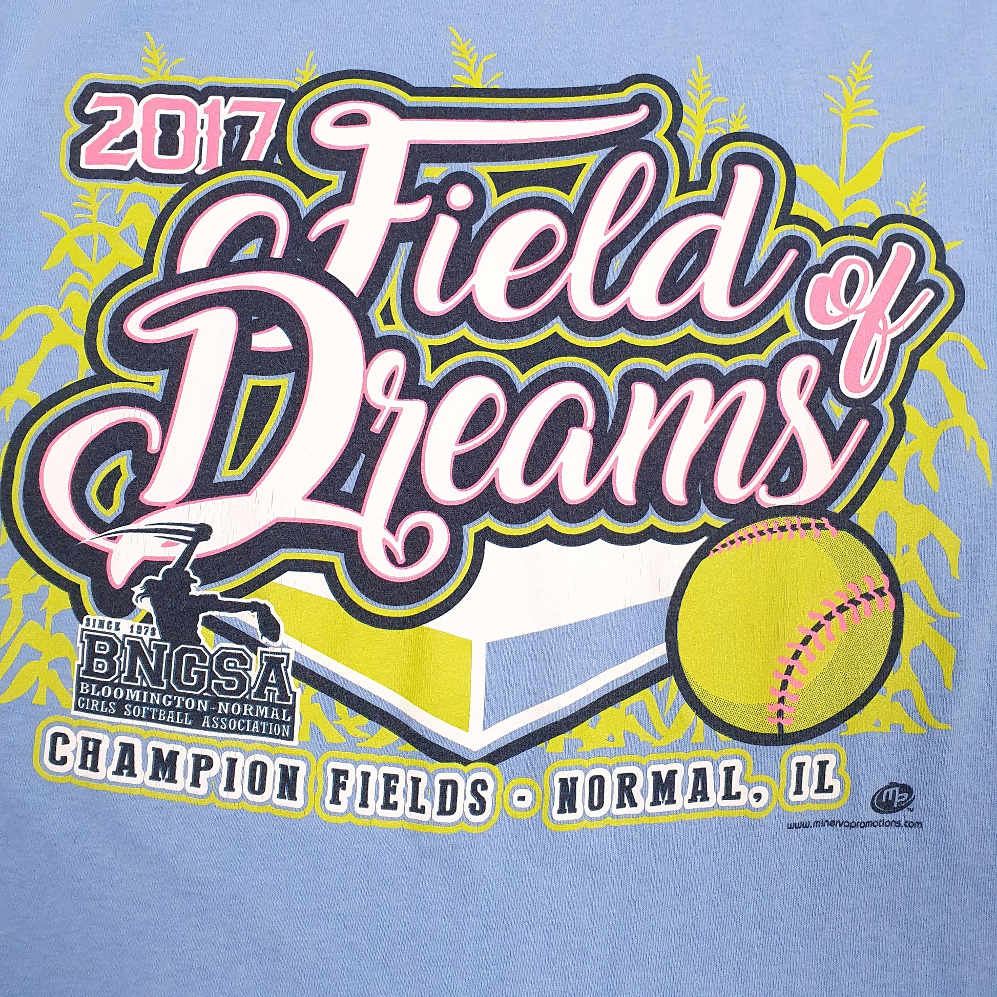 Mens Blue Gildan   T Shirt