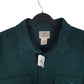 Mens Green L.L.Bean Thick Chamois  Shirt